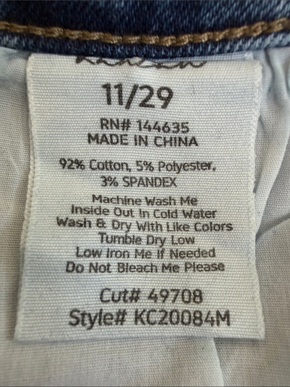 KANCAN - Classic Light Blue 👖 Jeans - Picture 5 of 6